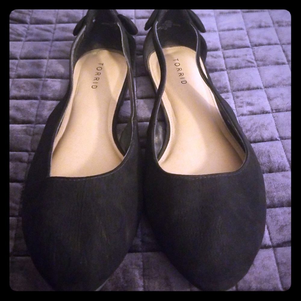 Torrid black flats